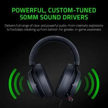 Razer Kraken Ultimate Gaming Headset with Surprising Sound