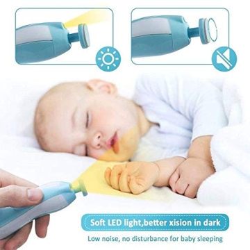 Safe Baby Electric Nail File and Care Kit for All Ages