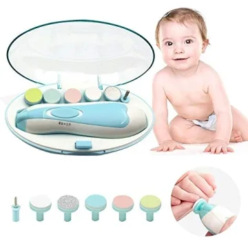 Safe Baby Electric Nail File and Care Kit for All Ages
