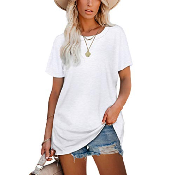 Comfortable Women’s Crewneck Summer T Shirts for All-Day Style
