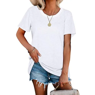 Comfortable Women’s Crewneck Summer T Shirts for All-Day Style