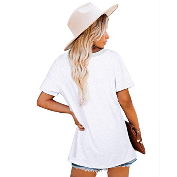 Comfortable Women’s Crewneck Summer T Shirts for All-Day Style
