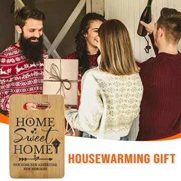 Stylish Bamboo Cutting Board Gift for New Homeowners