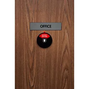 Kichwit Privacy Sign for Office – 4 Status Options