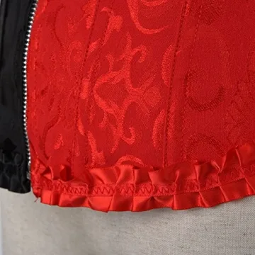 Zhitunemi Women's Vintage Lace Up Corset Bustier for Costumes