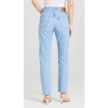 Levi's Women's Premium 501 Original Fit Jeans, 100% Cotton