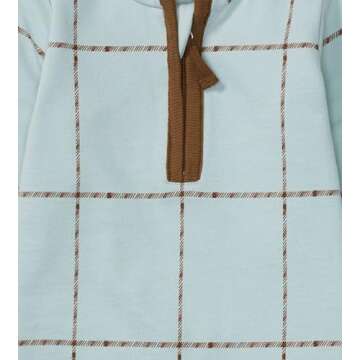 Burt's Bees Baby Boy Infant Jumpsuits - 100% Organic Cotton Breathable Jumpsuit Coveralls for Boys Preemie to 24 Months