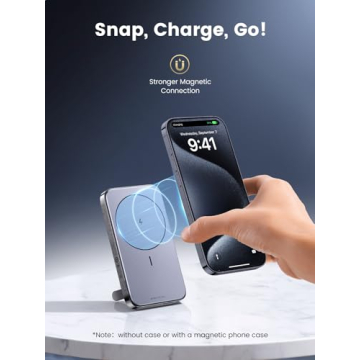 UGREEN Magnetic Power Bank Fast Wireless Charging 10,000mAh