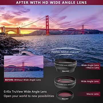 SuperiorTek Vlogging Camera, 4K Digital Camera for YouTube with WiFi, 16X Digital Zoom, 180 Degree Flip Screen, Wide Angle Lens, Macro Lens, 2 Batteries and 32GB TF Card, Black (top1Z)