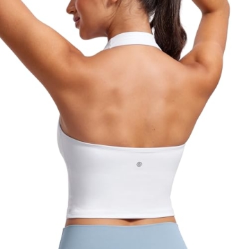 CRZ YOGA Women's Butterluxe Stylish Sports Bra