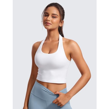 CRZ YOGA Women's Butterluxe Stylish Sports Bra