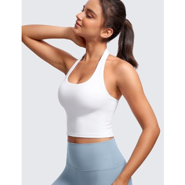 CRZ YOGA Women's Butterluxe Stylish Sports Bra