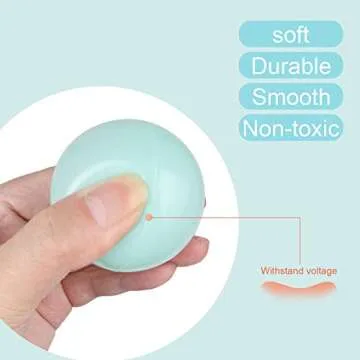 TRENDBOX 5 Mixed Colors Macaron Ocean Ball (Ship from USA) for Babies Kids Children Soft Plastic Birthday Parties Events Playground Games Pool - 100 Balls