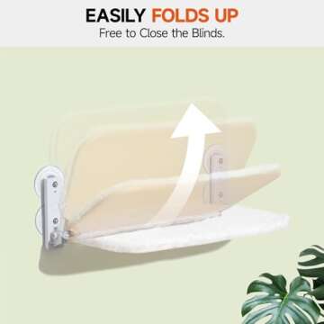 MEWOOFUN Cat Window Perch, Cat Window Hammock with Strong Suction Cups, Cat Window Bed with Steel Fr...