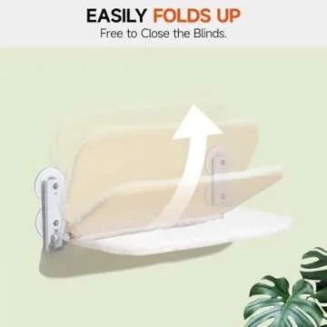 MEWOOFUN Cat Window Perch, Cat Window Hammock with Strong Suction Cups, Cat Window Bed with Steel Fr...