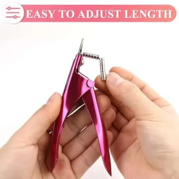 False Nail Clippers with Magnets for Perfect Nail Art
