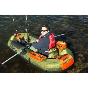 PF7K PackFish Inflatable Boat Deluxe Fishing Gear