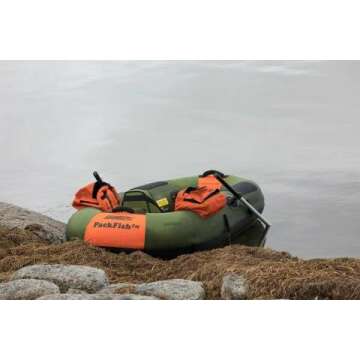 PF7K PackFish Inflatable Boat Deluxe Fishing Gear