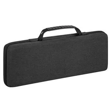 Geekria TKL Keyboard and Mouse Case for Compact 87-Key Keyboards