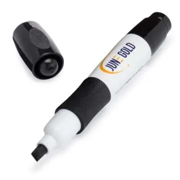 June Gold 39 Assorted Colored Dry Erase Whiteboard Markers, 13 Unique Colors, Chisel Tip, Low Odor, Comfortable Grip & Vivid Lines