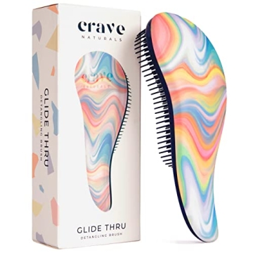 Detangling Brush for Kids & Adults - Crave Naturals