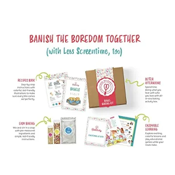 Baketivity Kids Baking Set for Creative Young Chefs