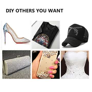 1848 pcs Crystal Nail Art Set - Stunning Gems for All