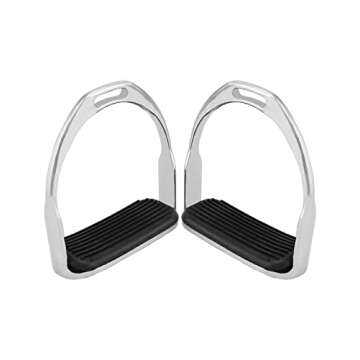 Comfortable QWORK Horse Riding Stirrups for All Riders
