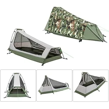 GEERTOP Ultralight Waterproof 1 Person Bivy Tent for Camping