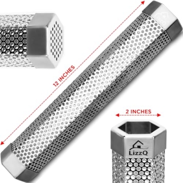 LIZZQ Pellet Smoker Tube for All Grills