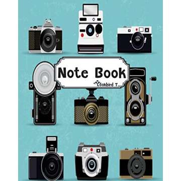 Vintage Cameras Collection V2 Journal with 120 Pages