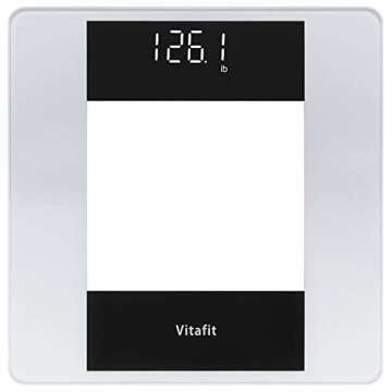 Vitafit Digital Body Weight Bathroom Scale for Accuracy and Style