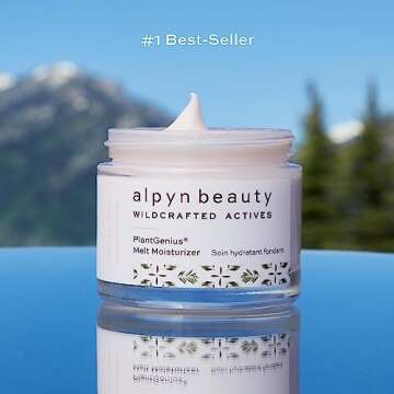 Alpyn PlantGenius Melt Moisturizer | Weightless Rich Cream Targeting Dry, Dehydrated Skin with Lasting Hydration and a Velvety, Makeup-Ready Finish | 1.7 oz / 50 ml