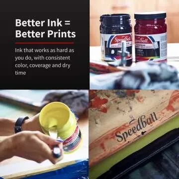 Speedball 4600 Fabric Ink - Vibrant Screen Printing Solution