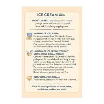 Junket Ice Cream Mix Dutch Chocolate, 4 Ounce