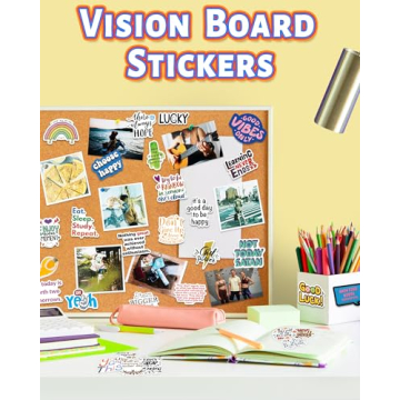 Greingways 300 PCS Inspirational Stickers - Motivational Designs