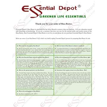 Essential Depot Organic Unrefined Shea Butter 14 lbs