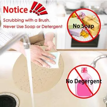 GEEBOBO Pizza Stone for Oven and Grill, Free Wooden Pizza Peel Paddle,Durable and Safe Pizza Stone for Grill,Thermal Shock Resistant Cordierite Cooking Stone,baking stone (12 inch)