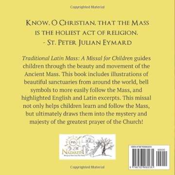 Traditional Latin Mass: A Missal for Children (Little Ones Series)