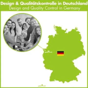 Goodwei Premium Matcha Tea Set - Ceremonial Bowl, Whisk and Stand (Sakura, 120)