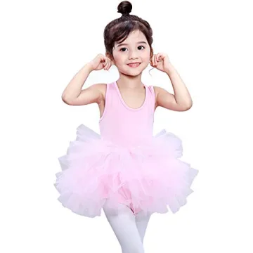 Adorable Pink Tutu Leotard for Toddler Girls - Perfect for Dance & Ballet