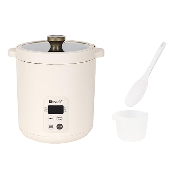 Compact Soseki Mini Rice Cooker with 4 Settings