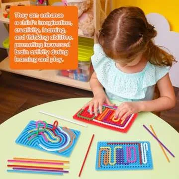 Hongvkae Double-Sided Sensory Board for All Ages