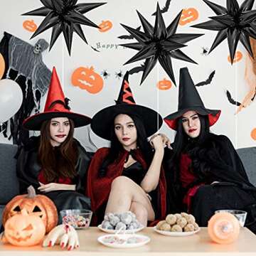 ZAKVOOR 60 Pcs Star Balloons - Perfect Party Decoration