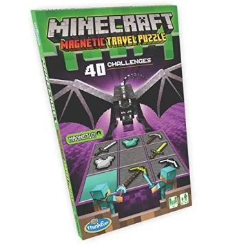 ThinkFun Minecraft Magnetic Travel Puzzle for Kids 8+