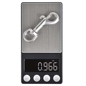 SHONAN Marine Grade Swivel Eye Snap Hook - 2 Pack