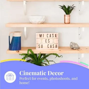 My Cinema Lightbox 12x9 Inches - Color Changing LED Sign