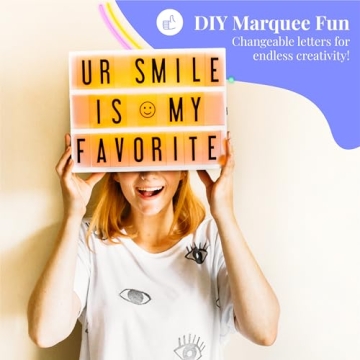 My Cinema Lightbox 12x9 Inches - Color Changing LED Sign