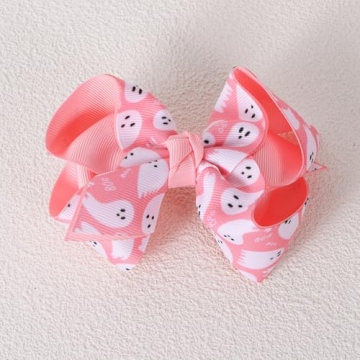 Stylish Handmade Halloween Hair Bow Clips for All Ages