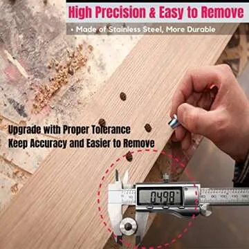 Dowel Centers for Accurate Wood Joinery - 10PCS Set